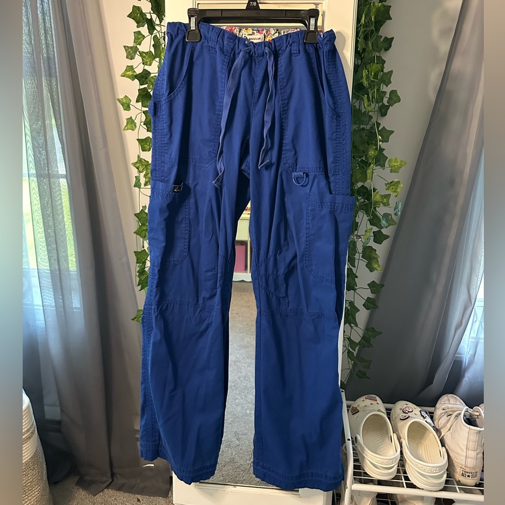 royal blue small regular scrub pants! brand: koi